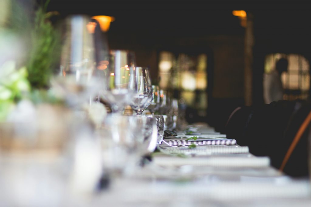 Elegant event setup at St. Francois Clubhouse with scenic views and top-tier catering in Farmington, MO